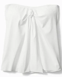 Women Tommy Bahama Tankinis|Bikini Tops<Pearl Sarong Wrap Bandini Top