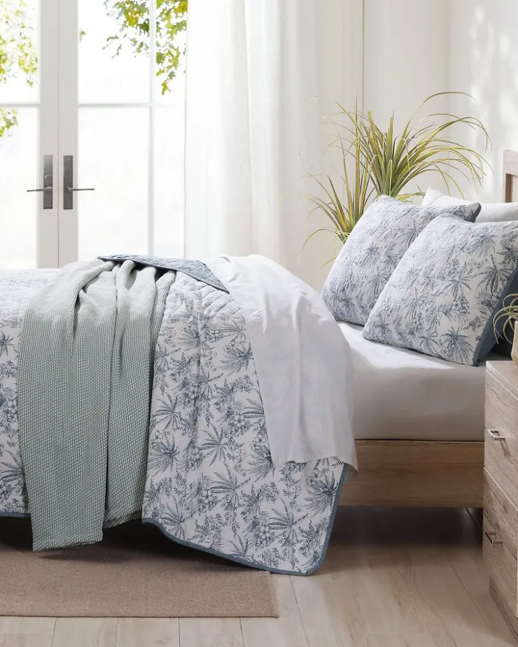 Tommy Bahama Quilts & Blankets<Pen and Ink Palm Reversible 2-Piece Twin Quilt Set