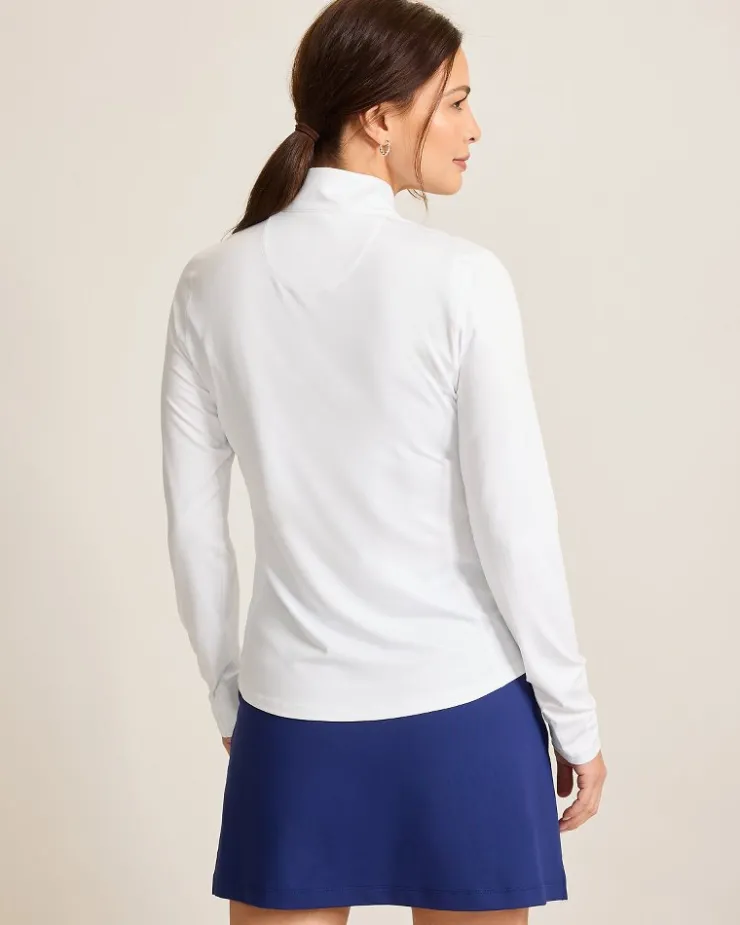 Women Tommy Bahama Loungewear|Jackets<Playa Vista Quarter-Zip IslandZone® Sweatshirt