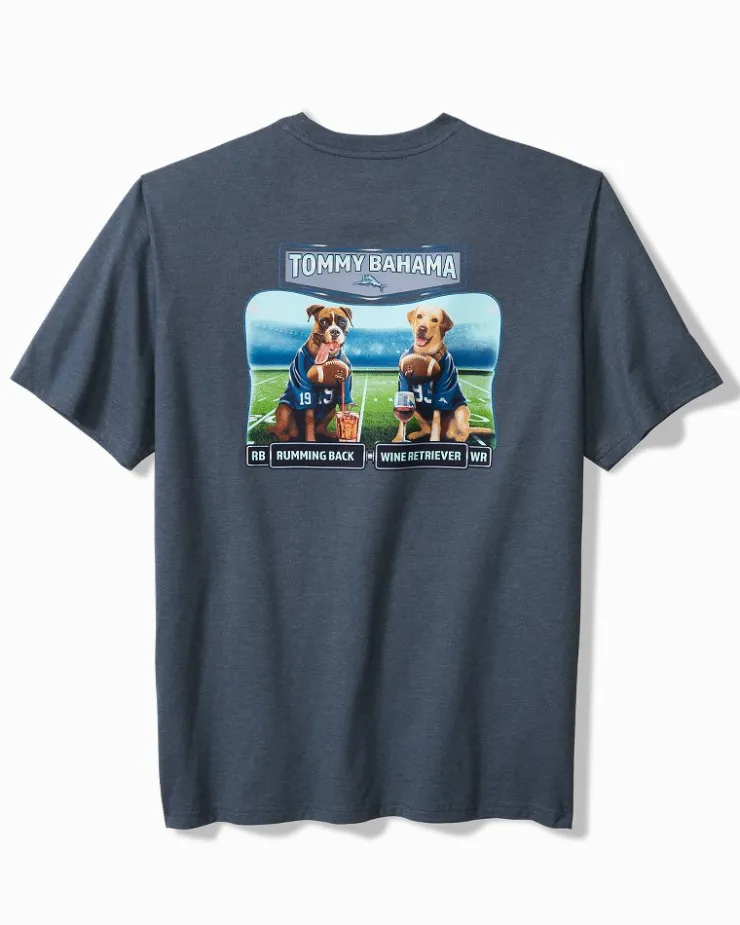 Tommy Bahama T-Shirts<Rumming Back, Wine Retriever Pocket T-Shirt