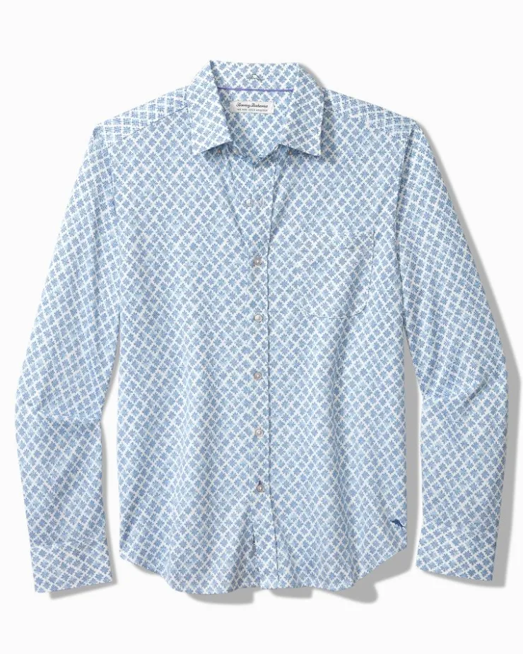 Tommy Bahama Shirts<San Lucio Geo Getaway Stretch Knit Shirt