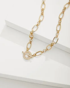 Women Tommy Bahama Jewelry<Sanibel Island Crystal Link Necklace