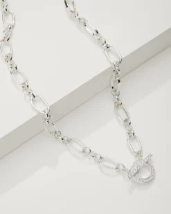 Women Tommy Bahama Jewelry<Sanibel Island Crystal Link Necklace