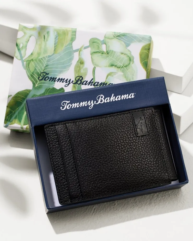 Tommy Bahama Wallets & Tech Accessories<Scotchgrain Leather Magnetic Front Pocket Wallet
