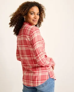 Women Tommy Bahama Tops & Shirts<Seabed Sands Flannel Shirt