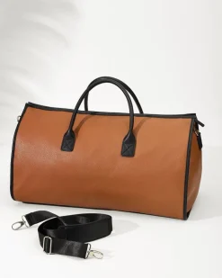 Tommy Bahama Luggage & Travel|Luggage & Travel<Siena Tan 2-in-1 Garment Duffel Bag