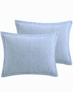 Tommy Bahama Pillows & Shams<Solid Costa Sera 2-Piece King Quilted Sham Set