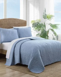 Tommy Bahama Pillows & Shams<Solid Costa Sera 2-Piece Standard Quilted Sham Set
