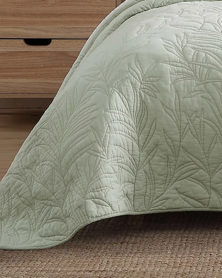 Tommy Bahama Pillows & Shams<Solid Costa Sera 2-Piece Standard Quilted Sham Set