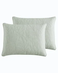 Tommy Bahama Pillows & Shams<Solid Costa Sera 2-Piece Standard Quilted Sham Set
