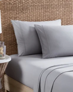 Tommy Bahama Sheet Sets & Bedskirts<Solid 4-Piece Queen Sheet Set