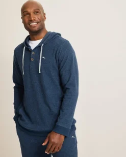 Tommy Bahama Loungewear & Pajamas<Textured Twill Stripe Hoodie