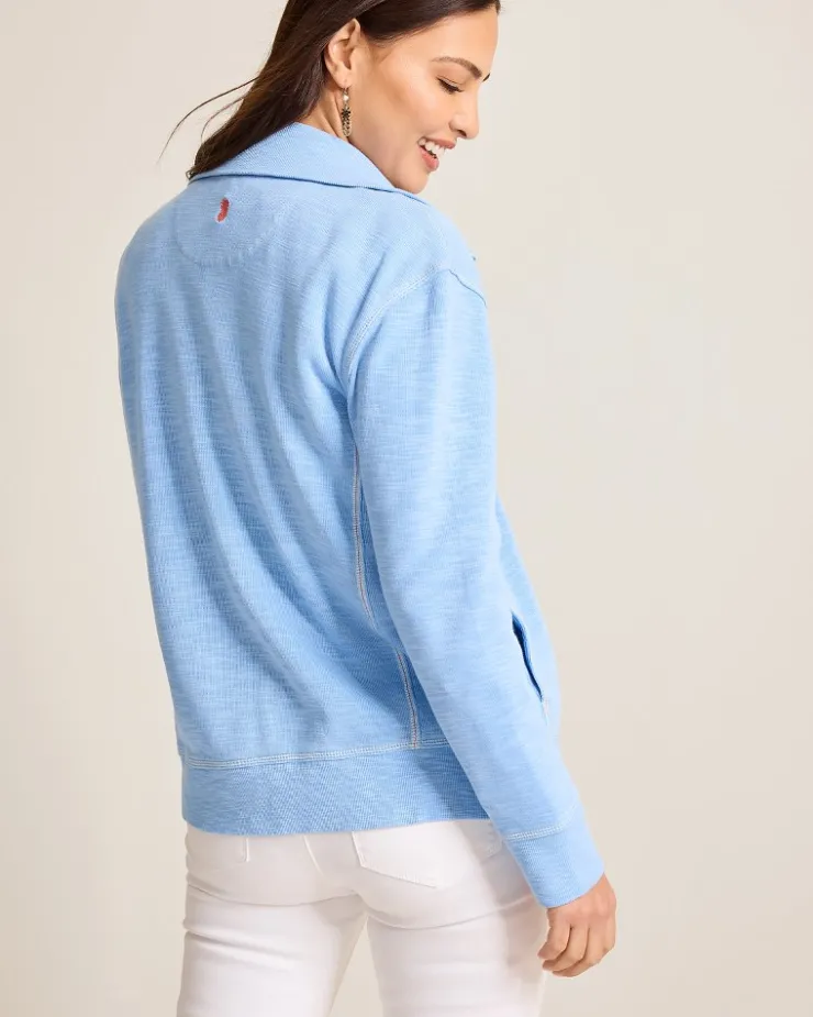 Women Tommy Bahama Loungewear|Jackets<Tobago Bay Full-Zip Sweatshirt