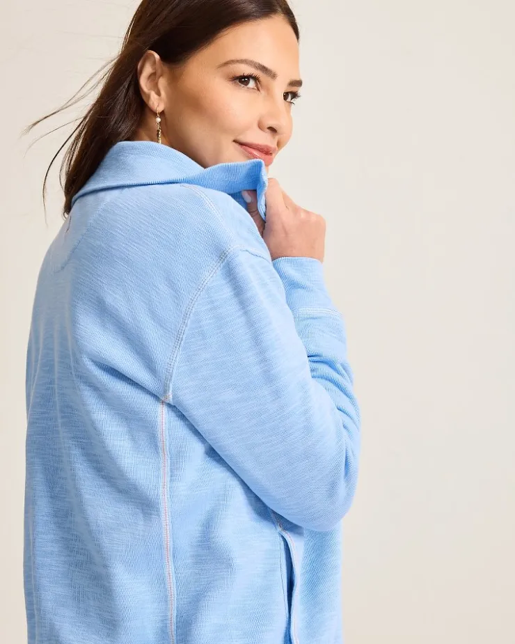 Women Tommy Bahama Loungewear|Jackets<Tobago Bay Full-Zip Sweatshirt