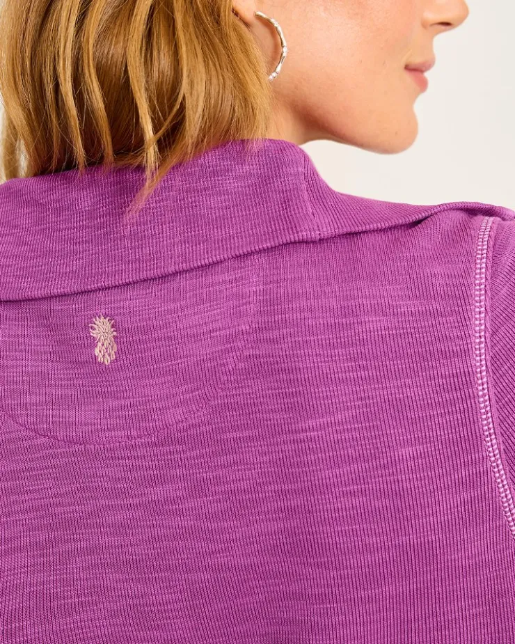 Women Tommy Bahama Loungewear|Dresses<Tobago Bay Half-Zip Collared Dress