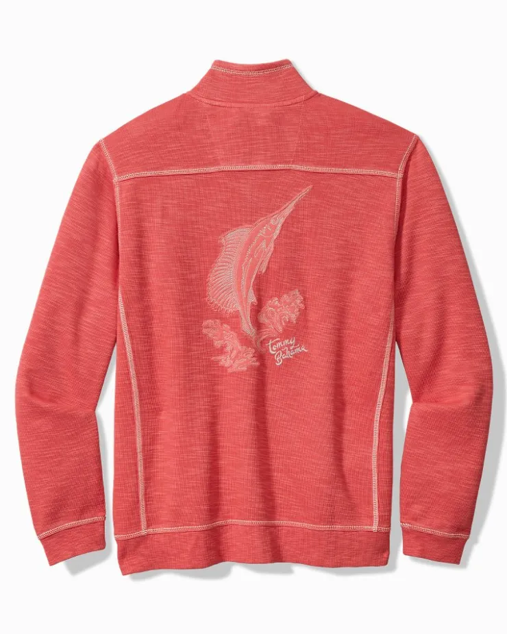 Tommy Bahama Sweatshirts<Tobago Bay Marlin Splash Half-Zip Sweatshirt