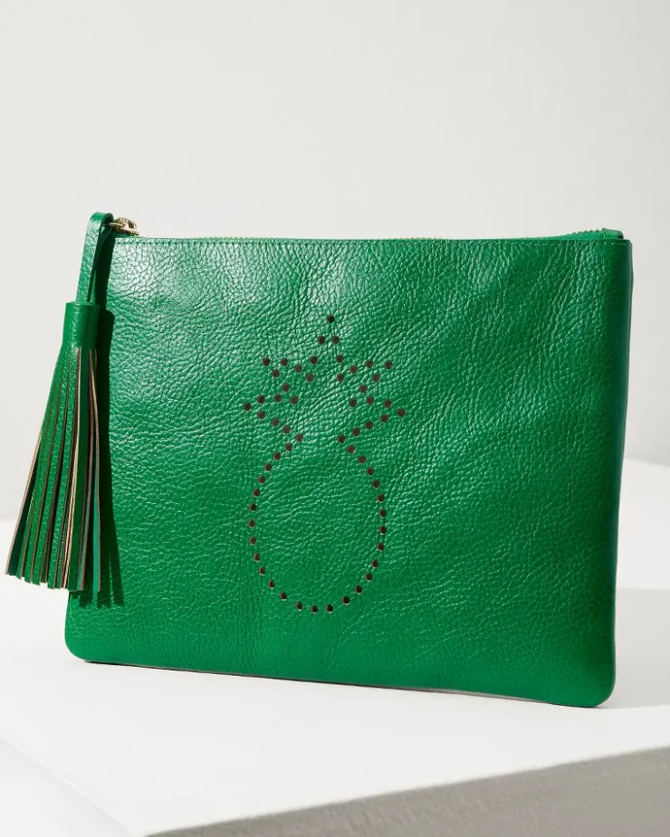 Women Tommy Bahama Handbags & Clutches<Perforated Leather Pouch