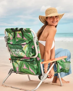 Tommy Bahama Outdoor Chairs|Beach Chairs<Swaying Fronds Deluxe Backpack Beach Chair