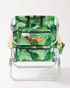 Tommy Bahama Outdoor Chairs|Beach Chairs<Tropical Fronds Deluxe Backpack Beach Chair