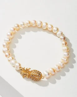 Women Tommy Bahama Jewelry<Tropical Blooms Pearl Stretch Bracelet