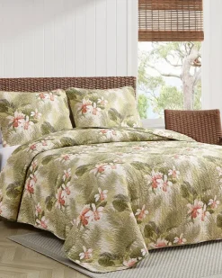 Tommy Bahama Quilts & Blankets<Tropical Orchid 3-Piece King Quilt Set