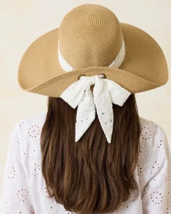 Women Tommy Bahama Hats & Caps<Ultra-Braid Bow Sun Hat