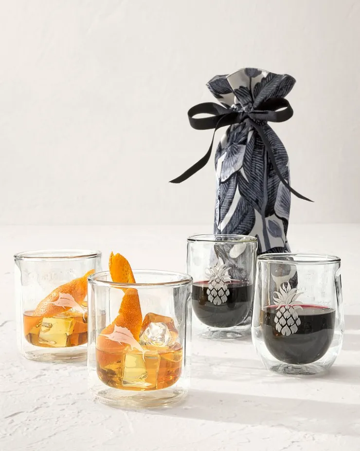 Tommy Bahama Drinkware & Bar<Upcycled Wine Bottle Gift Bag