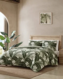 Tommy Bahama Comforters & Duvets<Vintage Palms 3-Piece Full/Queen Comforter Set