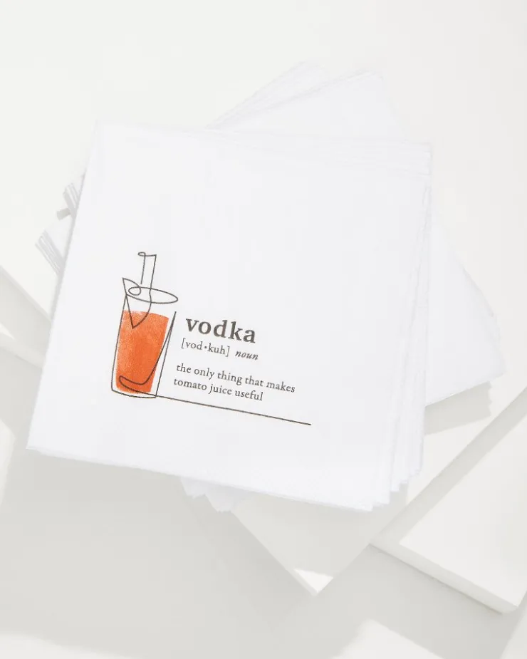 Tommy Bahama Drinkware & Bar<Vodka Cocktail Napkins