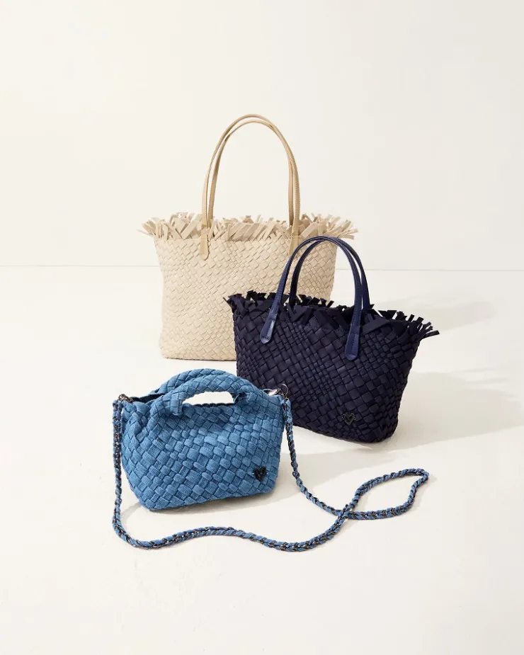 Women Tommy Bahama Handbags & Clutches<Vulcan Fringe Top Large Tote & Wristlet
