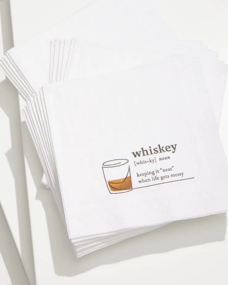 Tommy Bahama Drinkware & Bar<Whiskey Cocktail Napkins